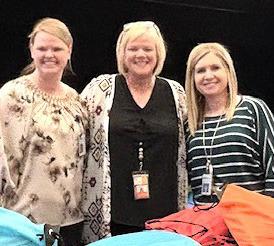 Castro County Hospital District (CCHD) donated over 500 backpacks and school supplies to the students of Dimmitt ISD during the DISD school supply drive. Elisha Rosier-CCH CEO, Kendra Cantrell-CIS Laura Case-CCH CFO were on hand to help pass out the backpacks to students.