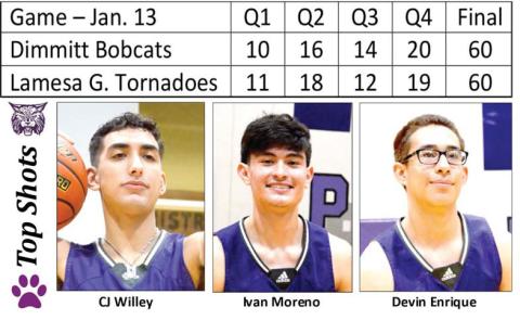 Dimmitt ties with Lamesa, 60-