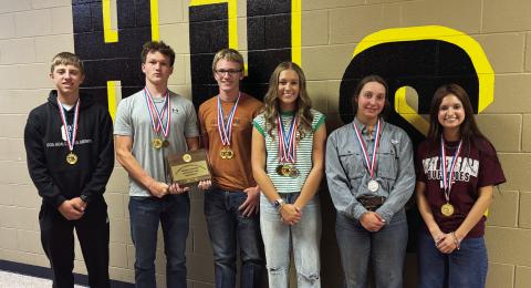 Happy UIL State Qualifiers J’Lond Ferguson, AJ Seal, Hays Wyatt, Bree Reinart, Jessica Vasquez, Kaci Hodges