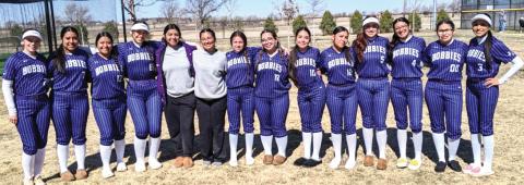 2025 DHS Bobbies Softball Team