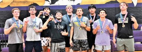 The Dimmitt Athletic Booster Club announced the winners of the first DABC basketball tournament. Tagged as “the Olton boys”, the team took the whole tournament with no games lost. Proceeds and donations earned from the tournament were given directly to families of the recent car crashes.