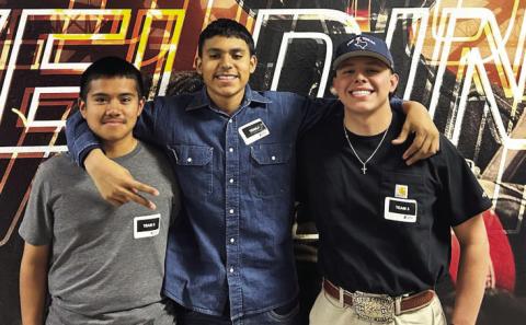 Great results in Dallas for Hereford High School welding students. Three welding students competed at Universal Technical Institute. Results from the competition were: 1st Place – Kevin Garcia, $7,000 scholarship; 5th Place – Emiliano Garcia, $2,000 scholarship and 7th Place – Diego Gonzalez, $2,000 scholarship