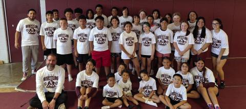 Hereford ISD wrapped up its wrestling camp last week with dozens of local students participating in wrestling activities.