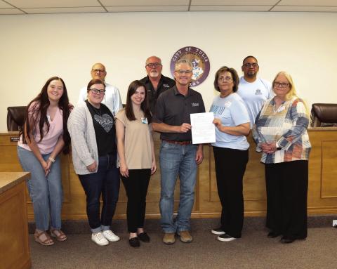 City of Tulia Proclaims April Child Abuse Awareness Month