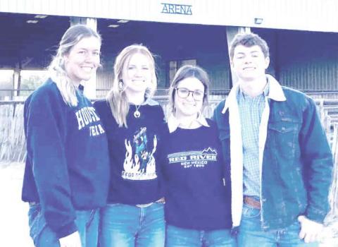 The Nazareth FFA Horse Judging team