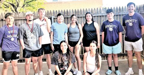 The Dimmitt High School Tennis team competed in Levelland with Josh Seaton placing 2nd in singles, and Benny Navarro and Blake Howell winning consolation in boys doubles.