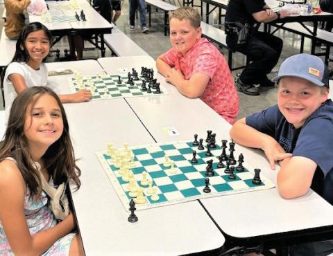 Richardson Elementary students Delayne Herrera, Dani Escamilla and Griffin Neinast participated in the annual Communities in Schools of the South Plains Tournament in Lubbock.