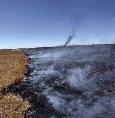 TVFD Responds to Fire in Kress