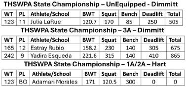 THSWPA State Championships