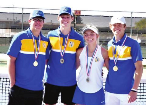 Naz tennis win Regional title