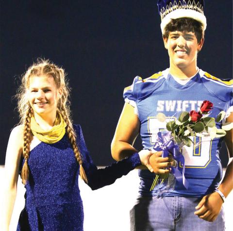 Nazareth ISD celebrated Homecoming this past week. Naz Spirit Queen and King were seniors Ella Birkenfeld and Jesse Acker.