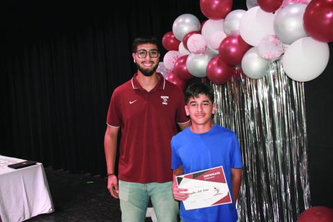 Pre-Athletic Outstanding Boy - Khaydin Del Toro