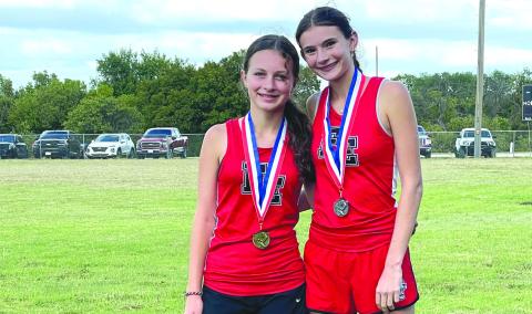 Lady Cougars, Blaize Cadra and Jaycee McNeely are headed to regionals in cross country after competing in the district meet. Congratulations &amp; Good Luck! Blaize Cadra-1st place. Jaycee McNeely-2nd place
