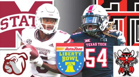 Texas Tech crushes Mississippi State in Liberty Bowl