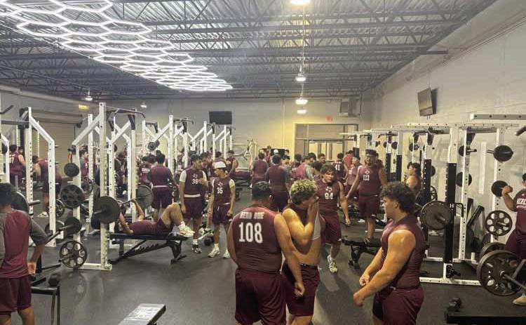 The Hereford Whitefaces started football practice Monday morning along with other teams in the State of Texas. (Courtesy photos)