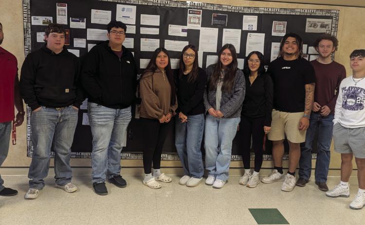 Lincoln Tech Representative Michael Baeza, Kade Simpson, Israel Rivera, Ana Rosales, Chloe Cosneros, Ivon Perez, Angelina Montalvo, Ga'Quorie Chatham, Rylan Snitker, and Dallas Starkey.