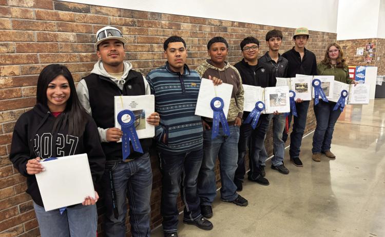 THS Welders - Mayci Del Toro, David Abeyta, Kevin Pulido, Mario Rosales, Zabrien Carbijal, Dilan Padilla, Easton Mahannah, and Jaycelein Harrell