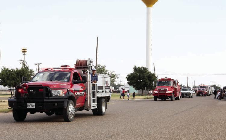 Kress and Tulia Fire Departments