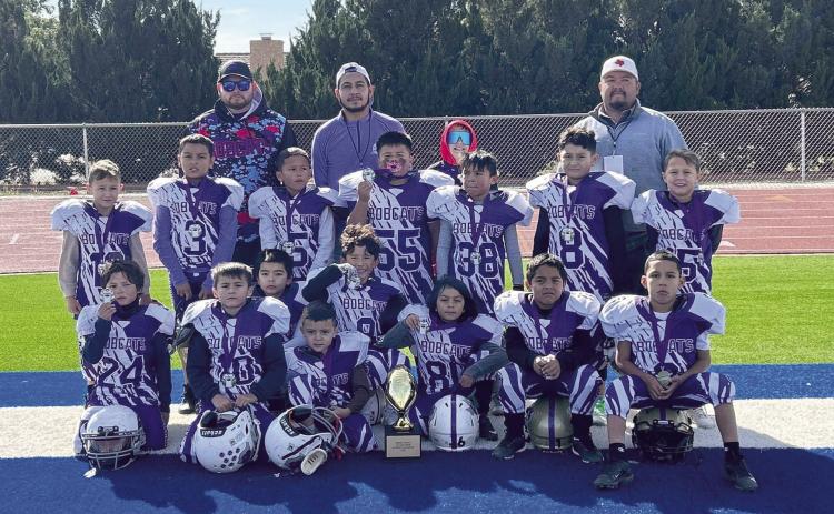 Congrats to the 1st &amp; 2nd Grade Bobcats on becoming the Parmer County Division 2 Champions.