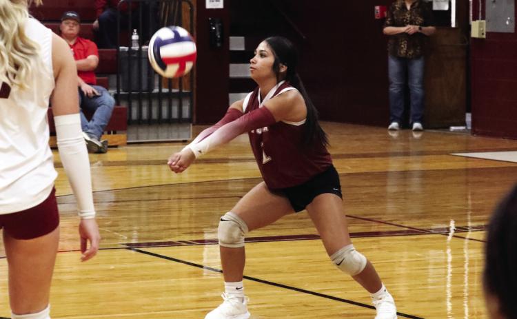 Mayci Del Toro passes the ball