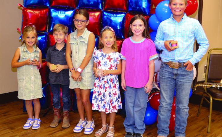 Clover Kids – Libby Brown, Weston Webb, Whitley Brown, Bailey Van Winkle, Harper Langston, and Wyatt Finck
