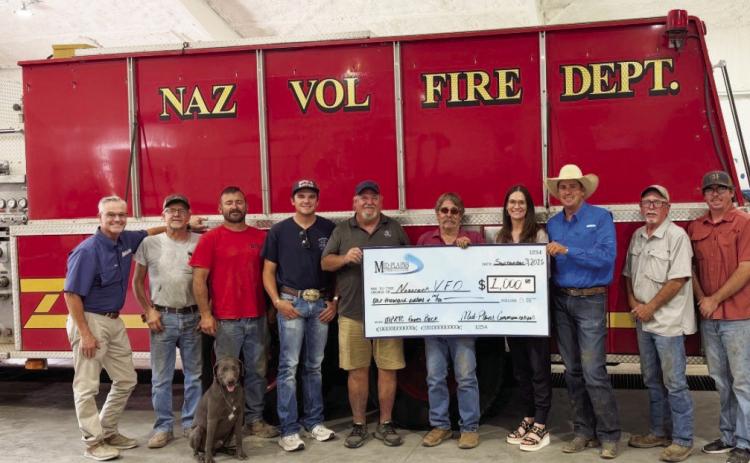 Mid-Plains Communications Gives Back to Local Volunteer Fire Departments