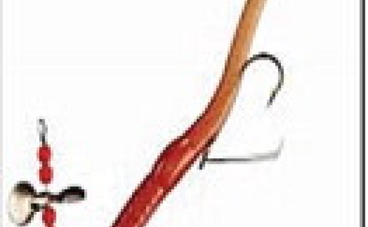 FAVORITES--Among tried and true lures for the author when fishing bass waters are the Creme Worm, Beetle Spin, Rooster Tail and the topwater blast inducer, the Jitterbug. All have caught fish on water where the author had no clue what to try.