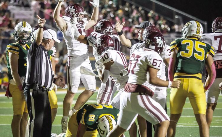 The Hereford Whitefaces (2-4, 1-0) host Randall Friday at Whiteface Field starting at 7 p.m. Hereford topped Pampa on the road to stay in the thick of the playoff race in district. (Courtesy photo)