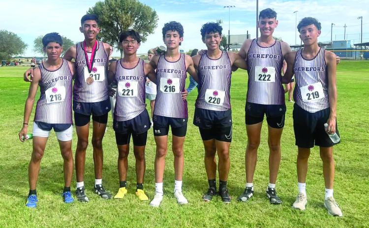 Hereford cross country teams post strong results in Clovis