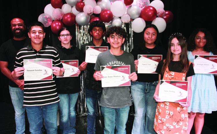Band Awards 7th Grade Woodwind - Nehemiah Castellon 7th Grade Percussion - Ema Simons-Todd 7th Grade Brass - Camilo Reyes 8th Grade Brass - Jesus Bustos Mendoza 6th Grade Percussion - Krystal Perez 6th Grade Wood Wind - Phebie Bentley 6th Grade Brass - Hazleigh Salinas