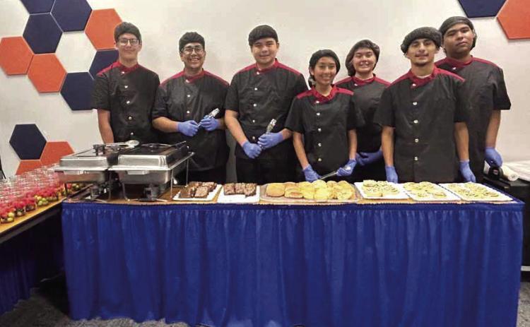 Hereford High School Culinary Arts students (above) had the honor of being invited to cook for Region 16’s 60th Anniversary Celebration Aug. 28. They put their skills to work and served up a delicious breakfast for everyone in attendance!