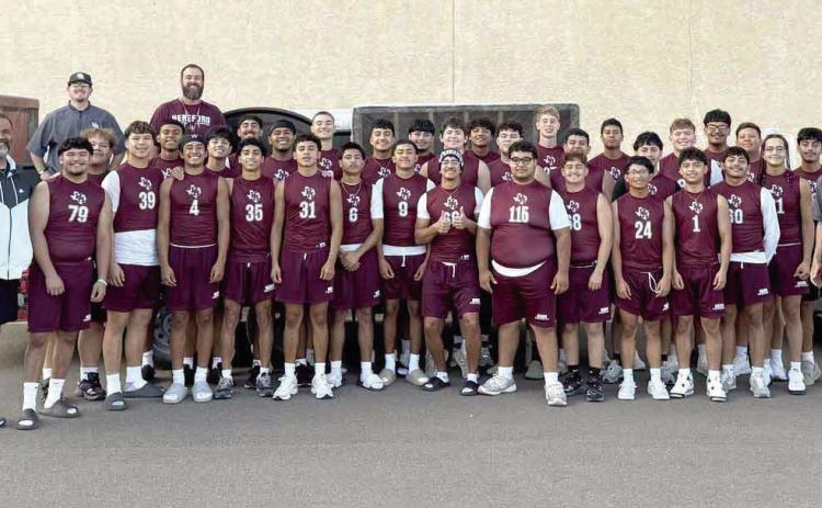 Last week a Hereford ISD family lost their home and belongings in a fire. The Hereford community response to help the family was overwhelming. Clothes, furniture, household items, monetary donations and so much more came pouring in from people who simply wanted to help a family in need. After practice last week, Herd football players and coaches stepped in to help with the next part. They loaded up the donated items, delivered them to the family and helped set everything up in their home. Thanks guys!