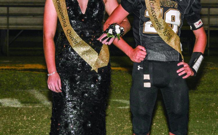 Happy High School Homecoming Queen Lynnlea Johnson and King Gabriel Mosser