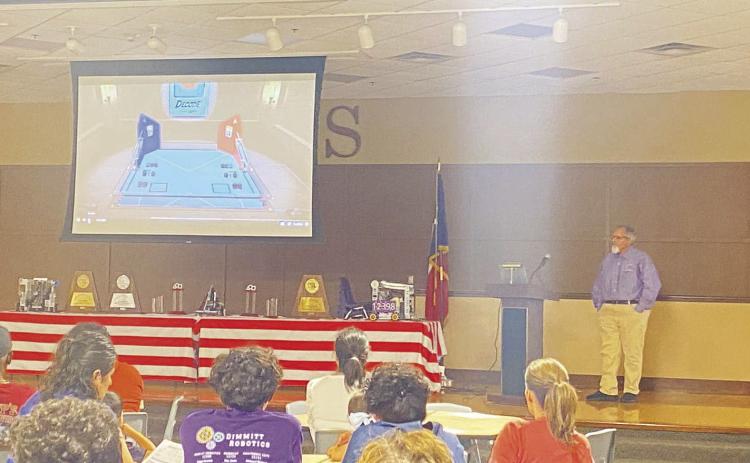 Dimmitt High School Robotics Hosts Parent Night