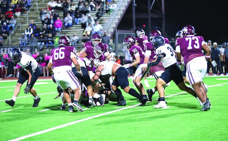 The Hereford Whitefaces are 1-1 in district and will take on Dumas Friday night on the road. The Demons are also 1-1 in district after beating Canyon last week. (Courtesy photo)