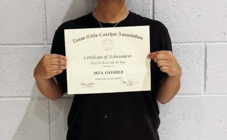 Lady Whiteface basketball standout Mia Gomez has been selected as a basketball All-Star. The All-Star Game will be held in Arlington July 14-16. (Courtesy photos)