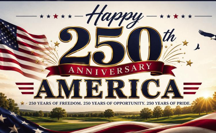 Happy 250 Aniversary America
