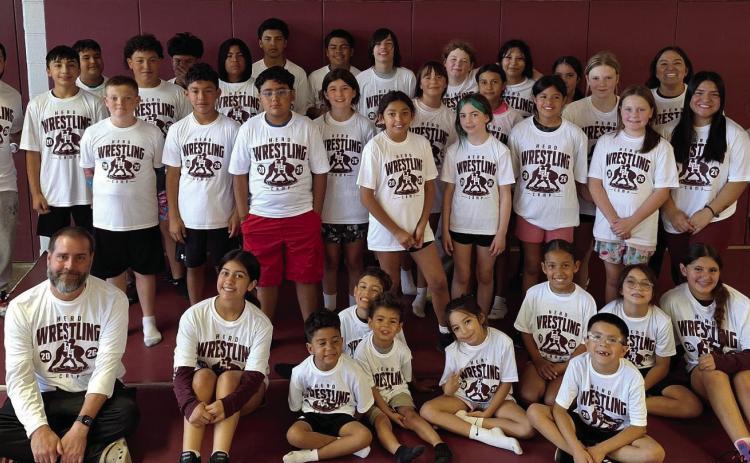 Hereford ISD wrapped up its wrestling camp last week with dozens of local students participating in wrestling activities.