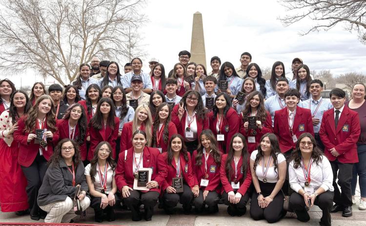 This past weekend, 60 amazing CTE students from Hereford High School represented Hereford High School at the SkillsUSA Texas District 3 competition. They competed across three major categories: Skilled &amp; Technical Occupational Leadership With 20-plus different contests — and several students competing in more than one event — their dedication and hard work truly paid off. More than 45 students brought home awards from the event.